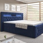 Boxspringbett ARONA mit Schubladen und Fußteil